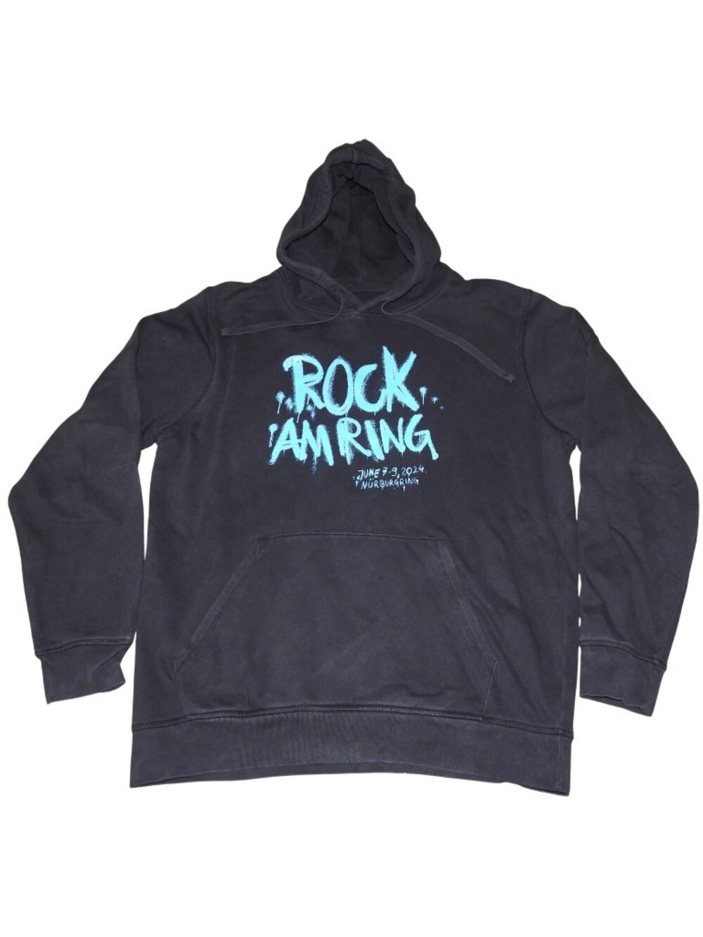 2024 Rock Am Ring Festival Line Up At Nurburgring Hoodie XL Green Day Die Arzte